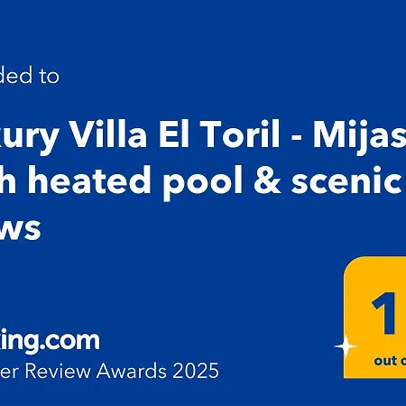 Villa Luxury El Toril - With Heated Pool & Scenic Views